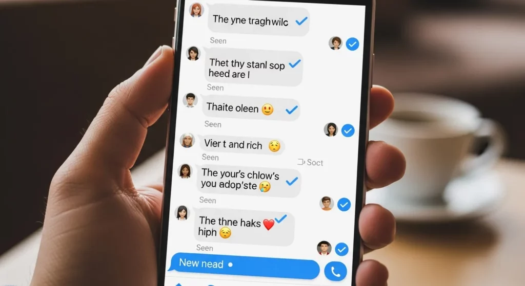 “Seen” in Group Chats