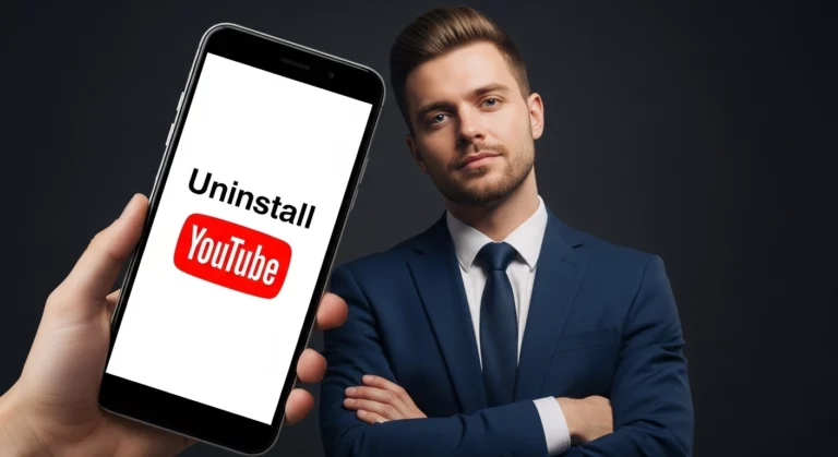 Uninstall YouTube App