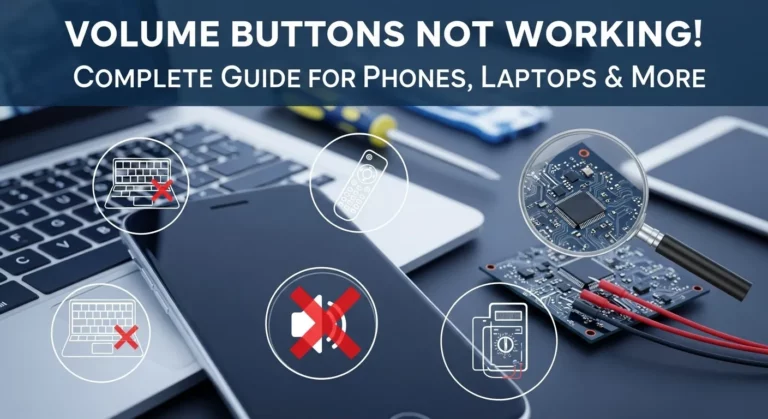 Volume Buttons Not Working!