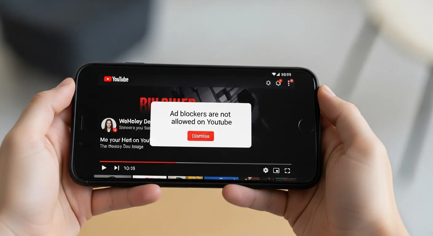 Ad Blockers Are Not Allowed on YouTube