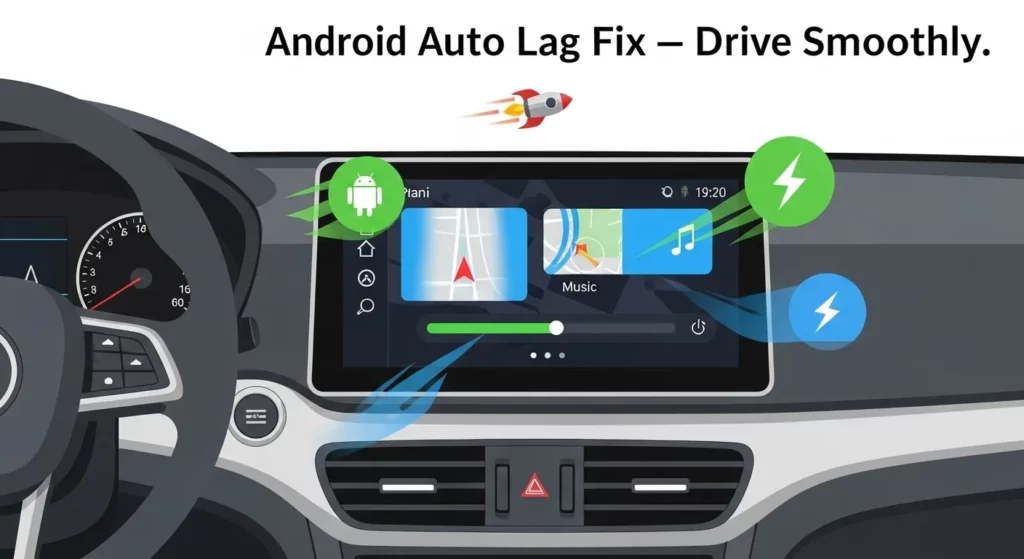 Android Auto Lag Fix