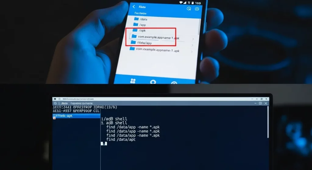 Finding APK Files on Rooted Devices