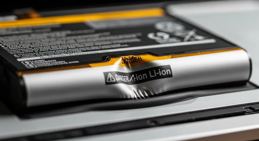 Swollen or Bulging Battery