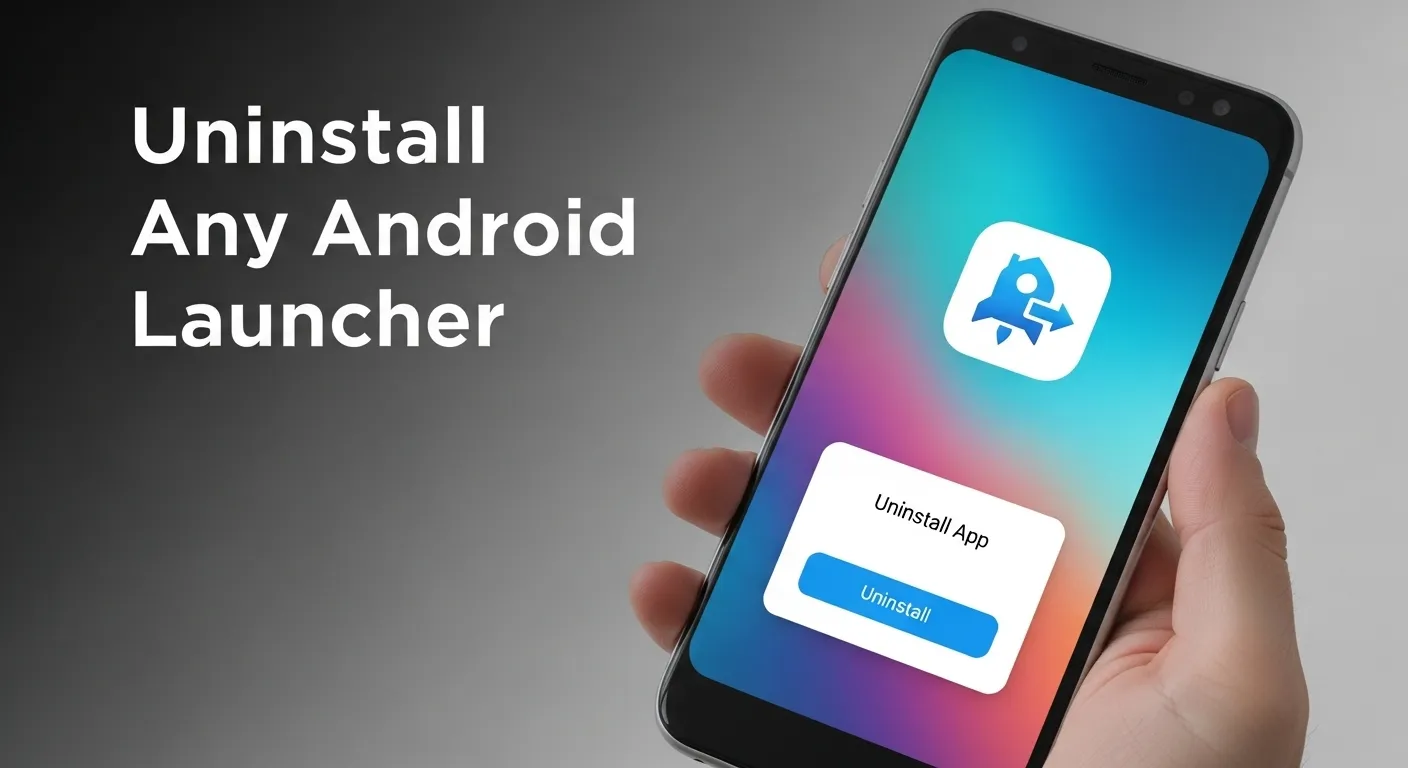 Uninstall Any Android Launcher