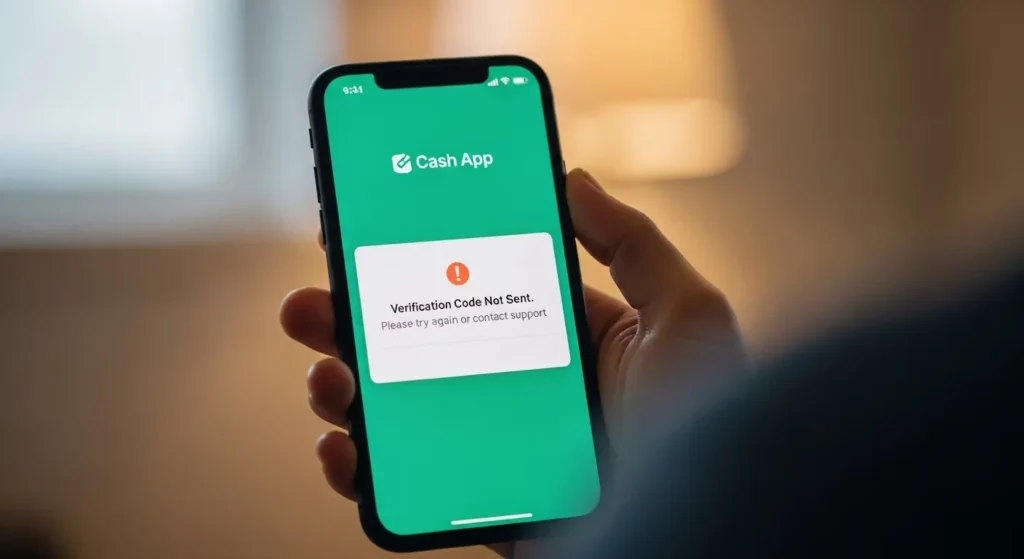 Cash App Not Sending Code